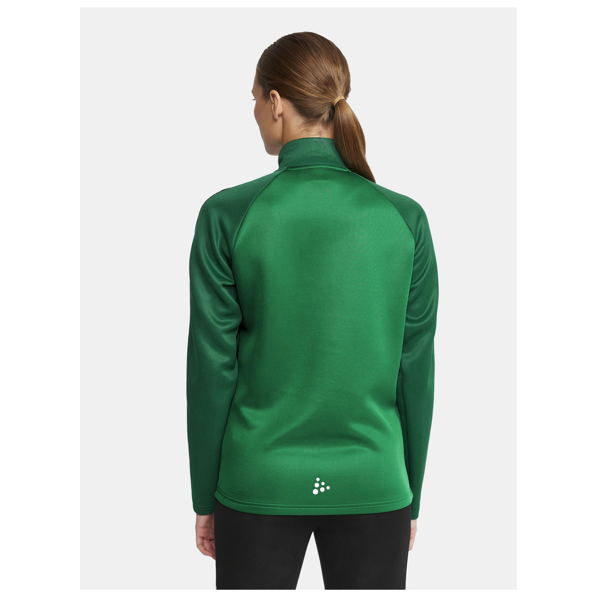 Squad 2.0 Half Zip W - Green/Ivy - Closeup 3