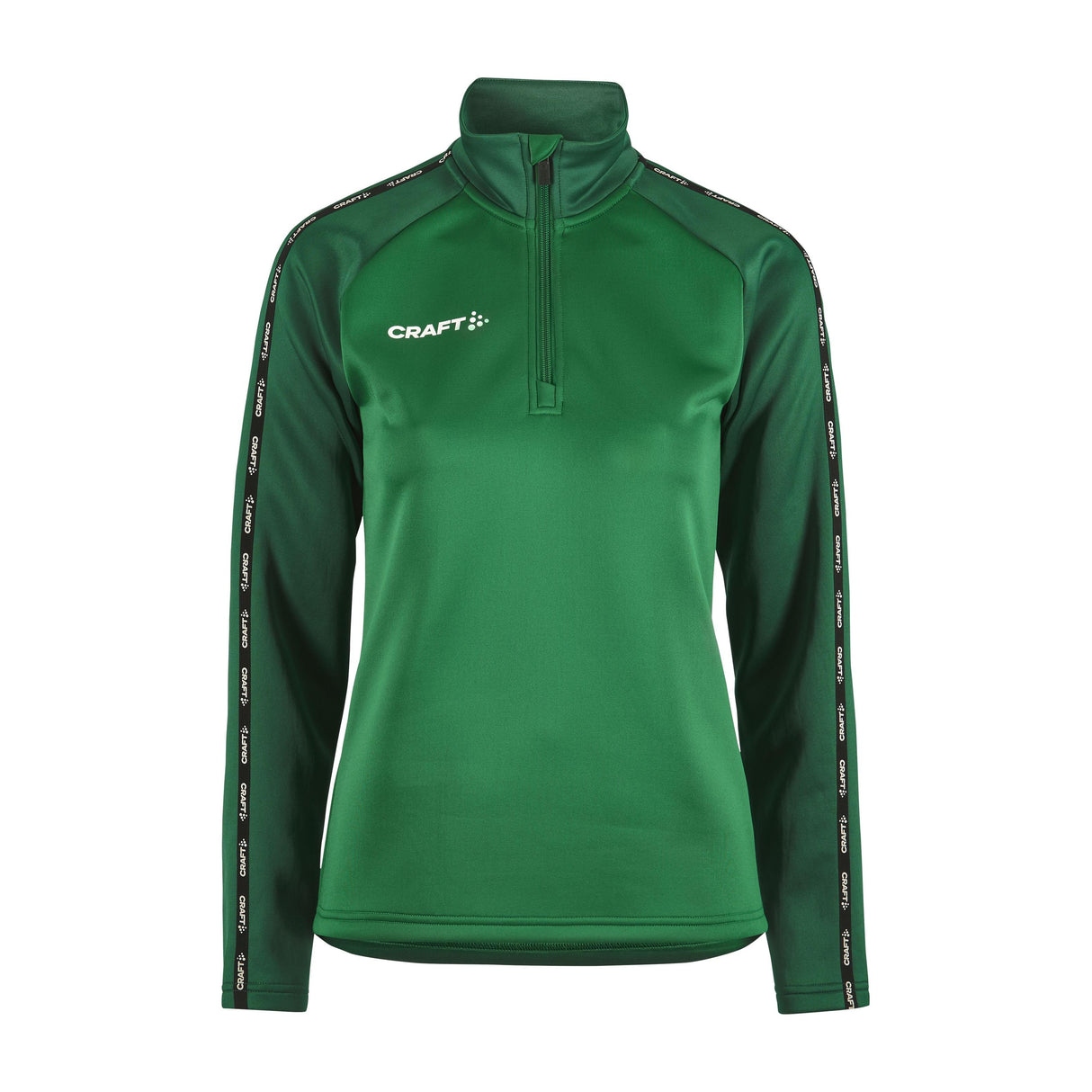Squad 2.0 Half Zip W - Green/Ivy - Front
