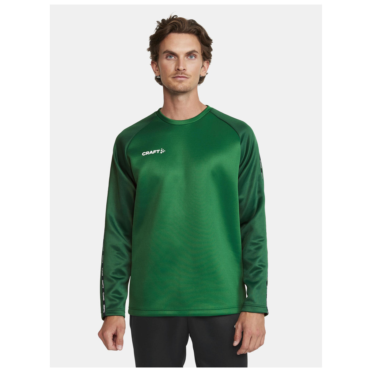 Squad 2.0 Crewneck M - Green/Ivy - Closeup 1