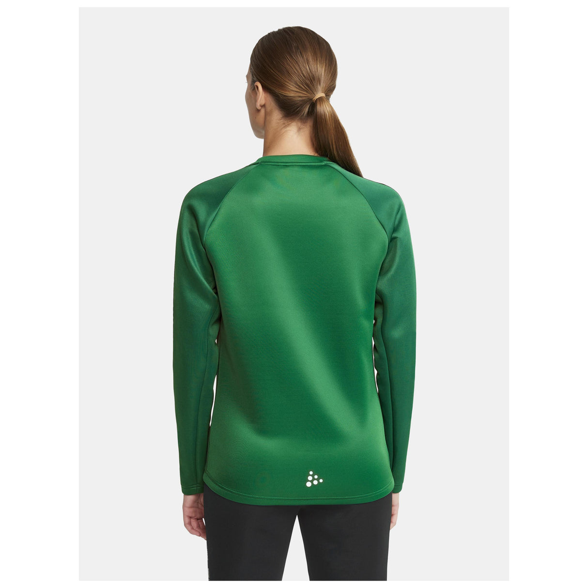 Squad 2.0 Crewneck W - Green/Ivy - Closeup 3