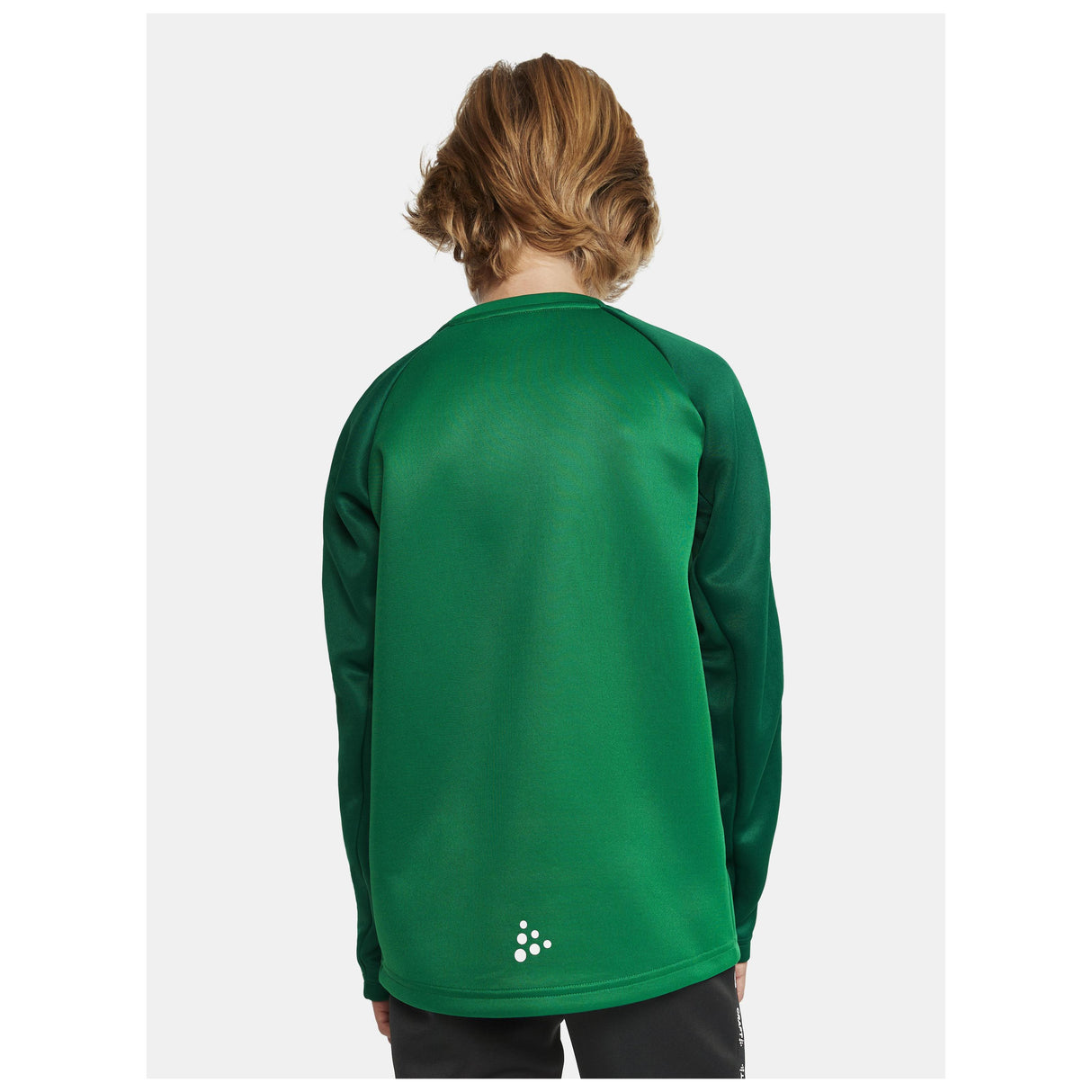Squad 2.0 Crewneck Jr - Green/Ivy - Closeup 3