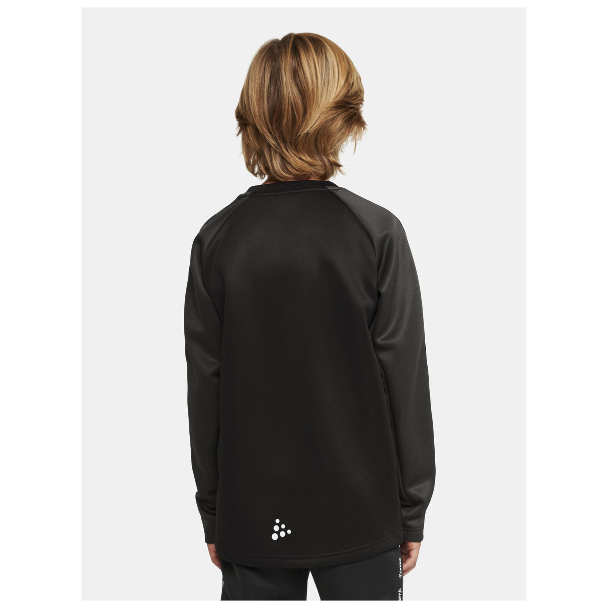 Squad 2.0 Crewneck Jr - Black - Closeup 4