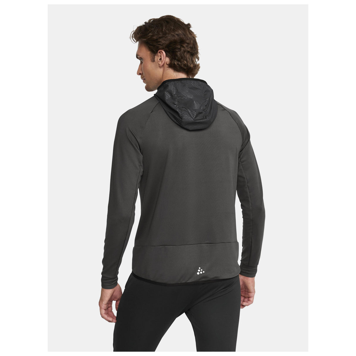 Extend Full Zip M - Dark Grey - Closeup 3