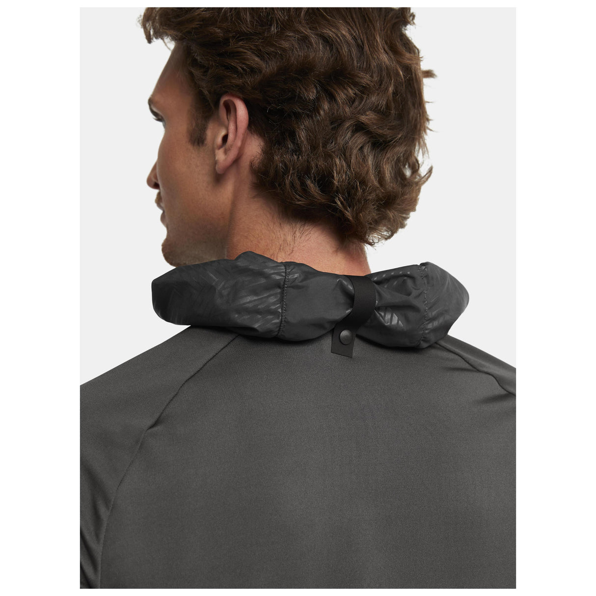 Extend Full Zip M - Dark Grey - Closeup 5