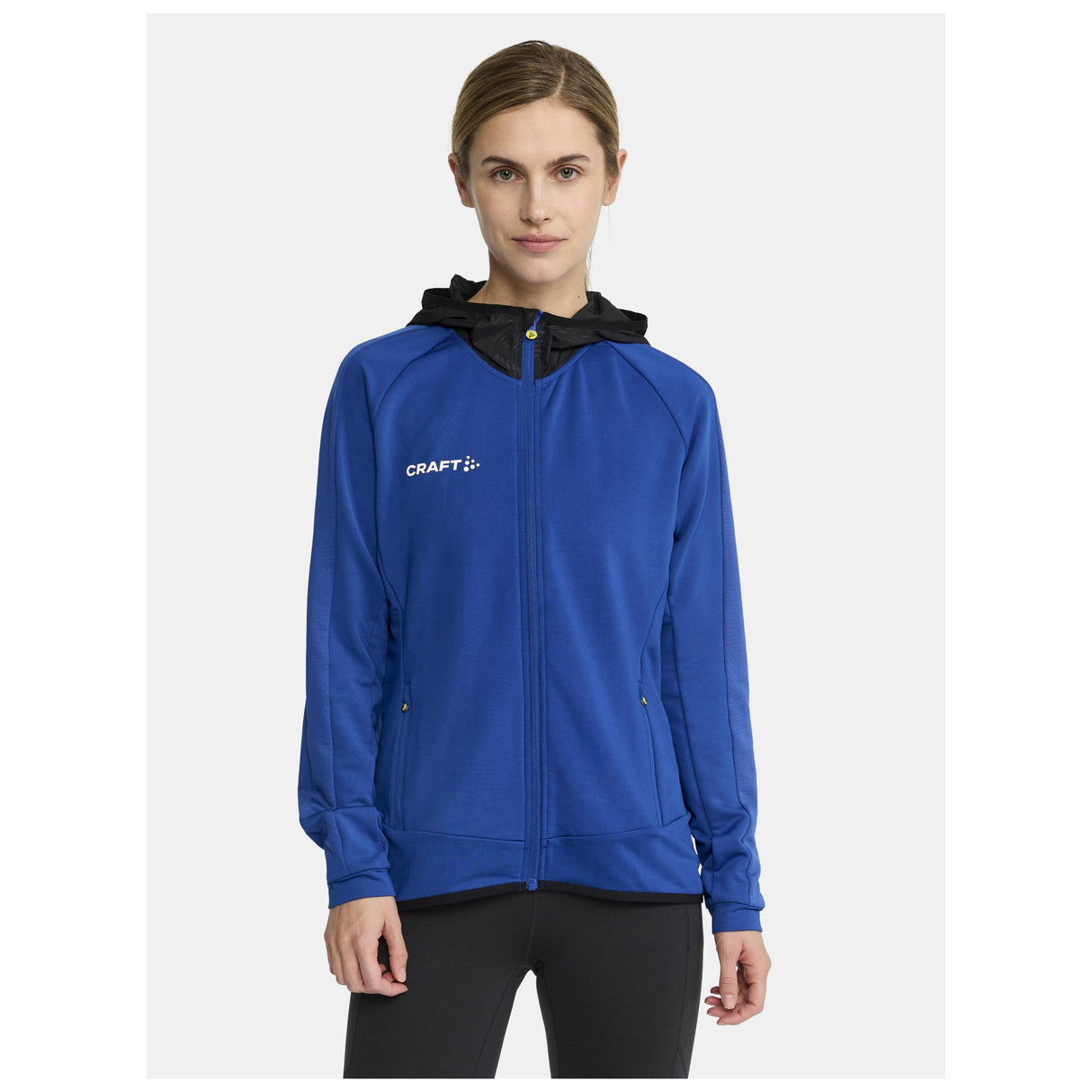 Extend Full Zip W - Cobalt - Closeup 1