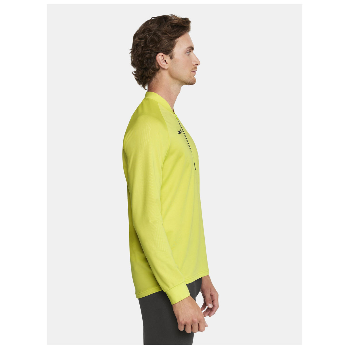 Extend Half Zip M - Yellow - Closeup 2