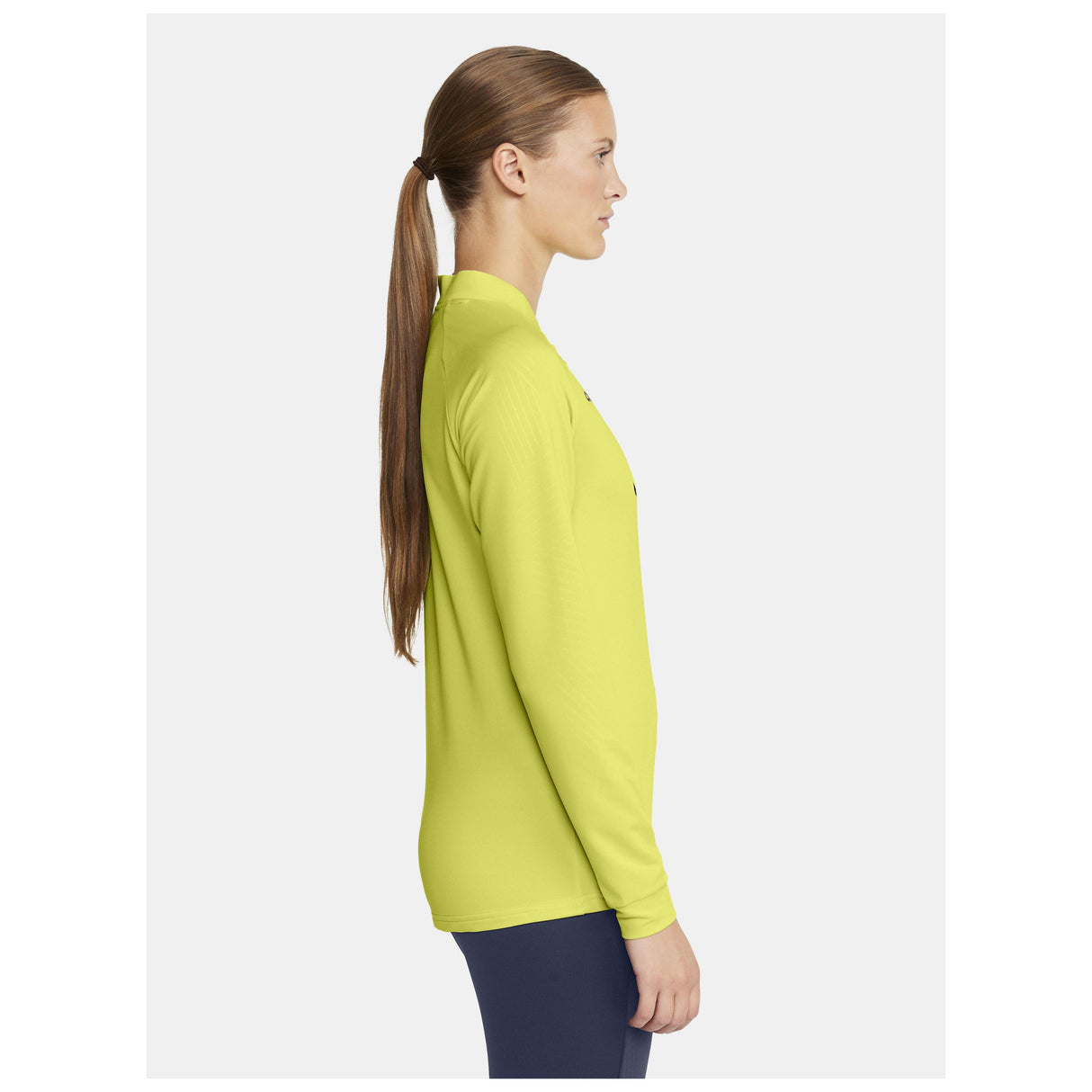 Extend Half Zip W - Yellow - Closeup 2
