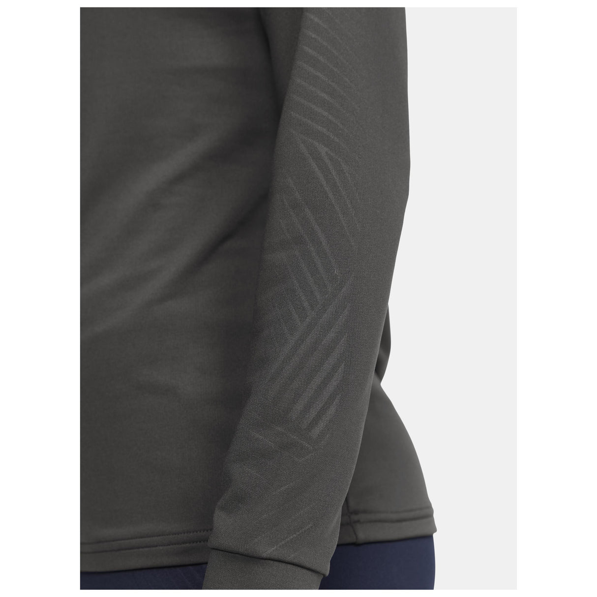Extend Half Zip W - Dark Grey - Closeup 5