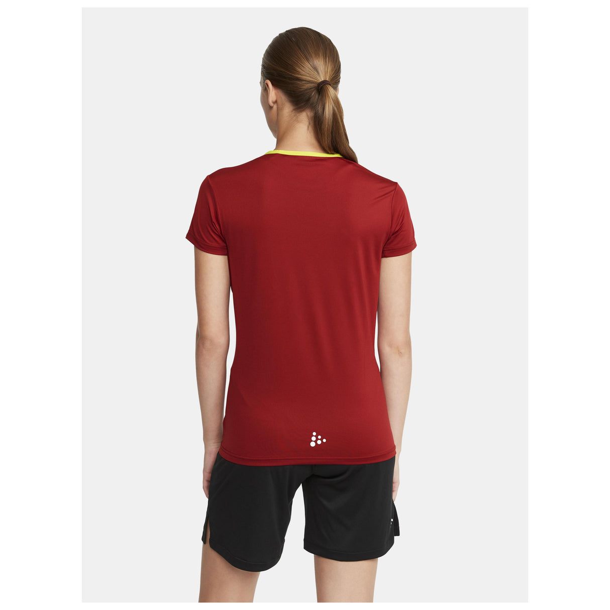 Extend Jersey W - Dark Red - Closeup 3