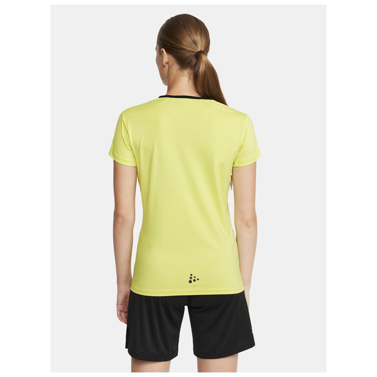 Extend Jersey W - Yellow - Closeup 3