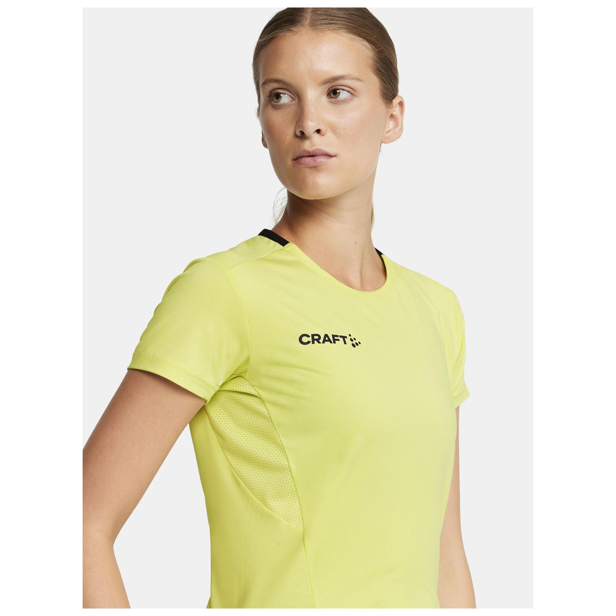 Extend Jersey W - Yellow - Closeup 4