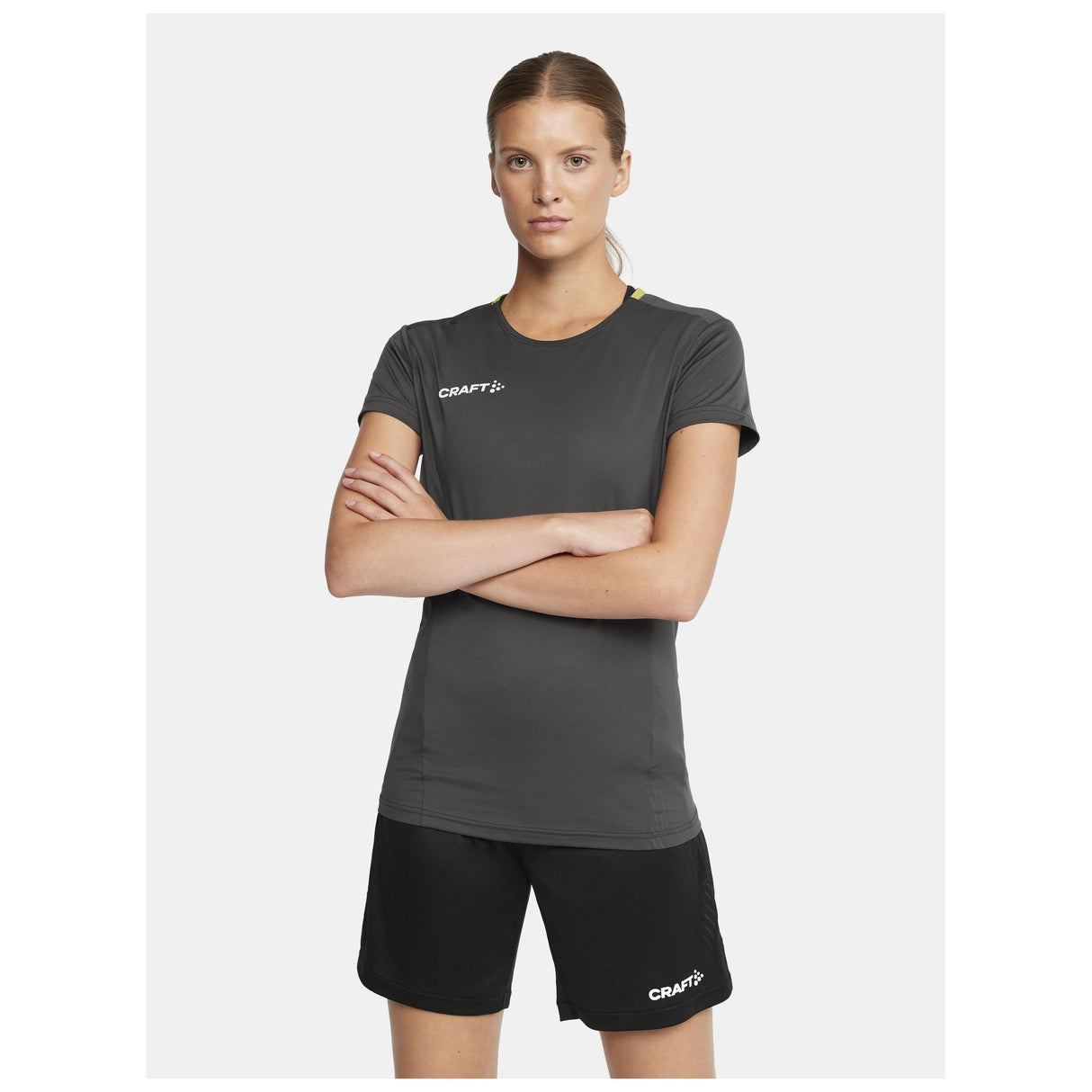 Extend Jersey W - Dark Grey - Closeup 1