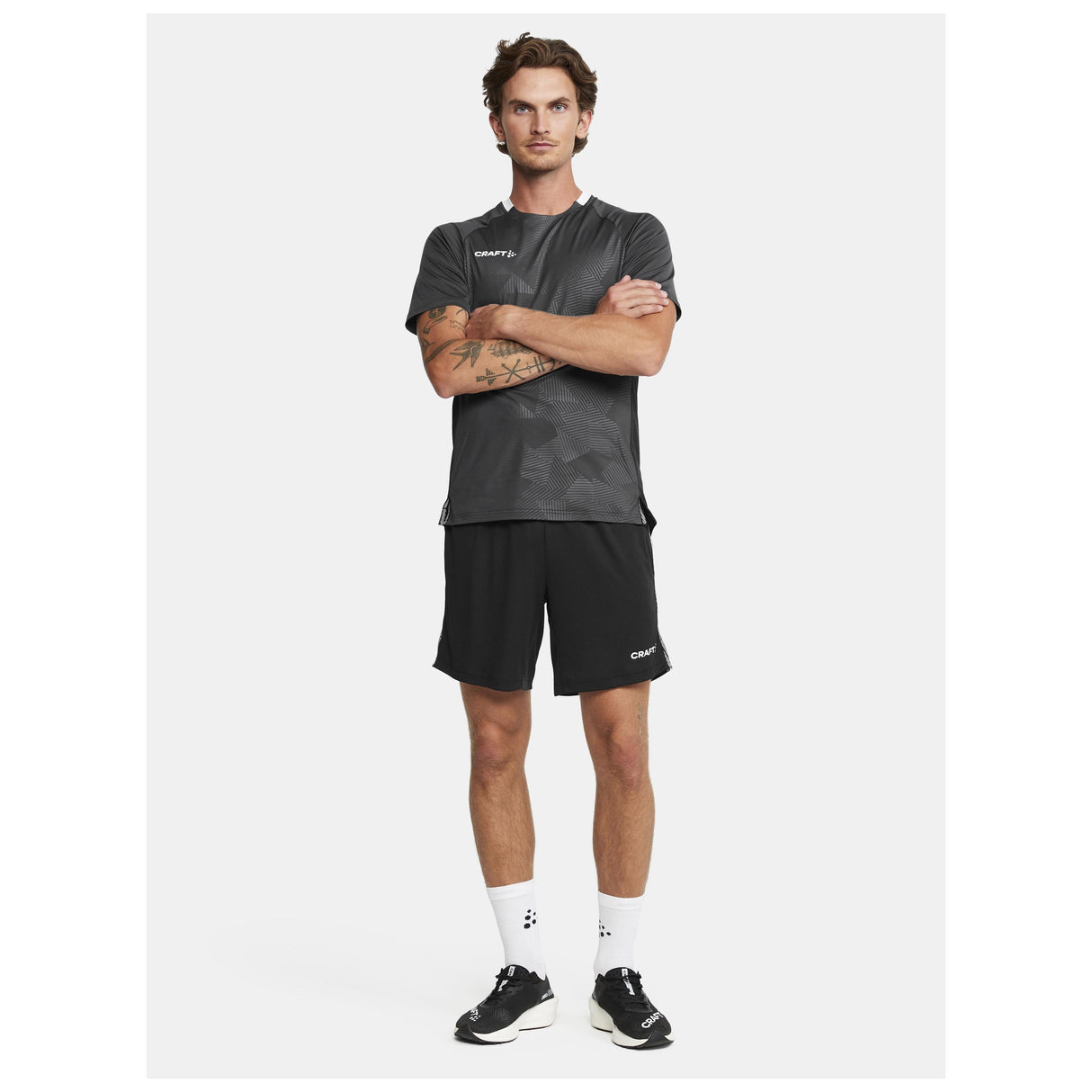 Premier Solid Jersey M - Dark Grey - Closeup 5