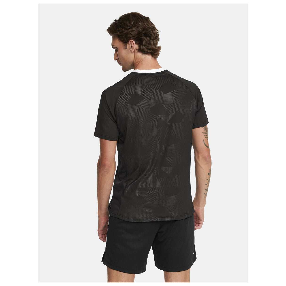 Premier Solid Jersey M - Black - Closeup 3