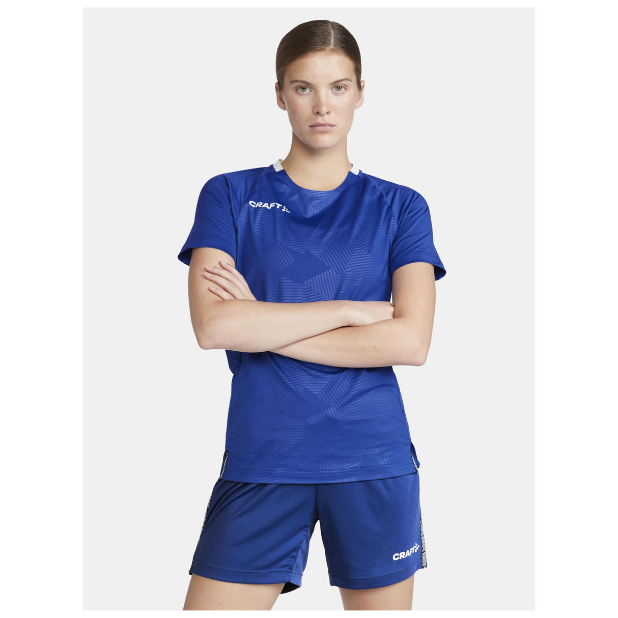Premier Solid Jersey W - Cobalt - Closeup 1