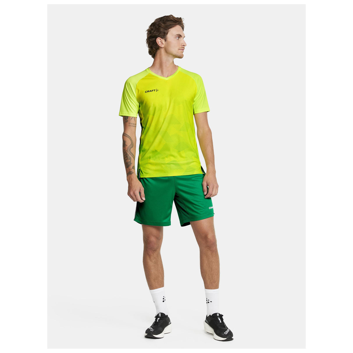 Premier Shorts M - Green - Closeup 6