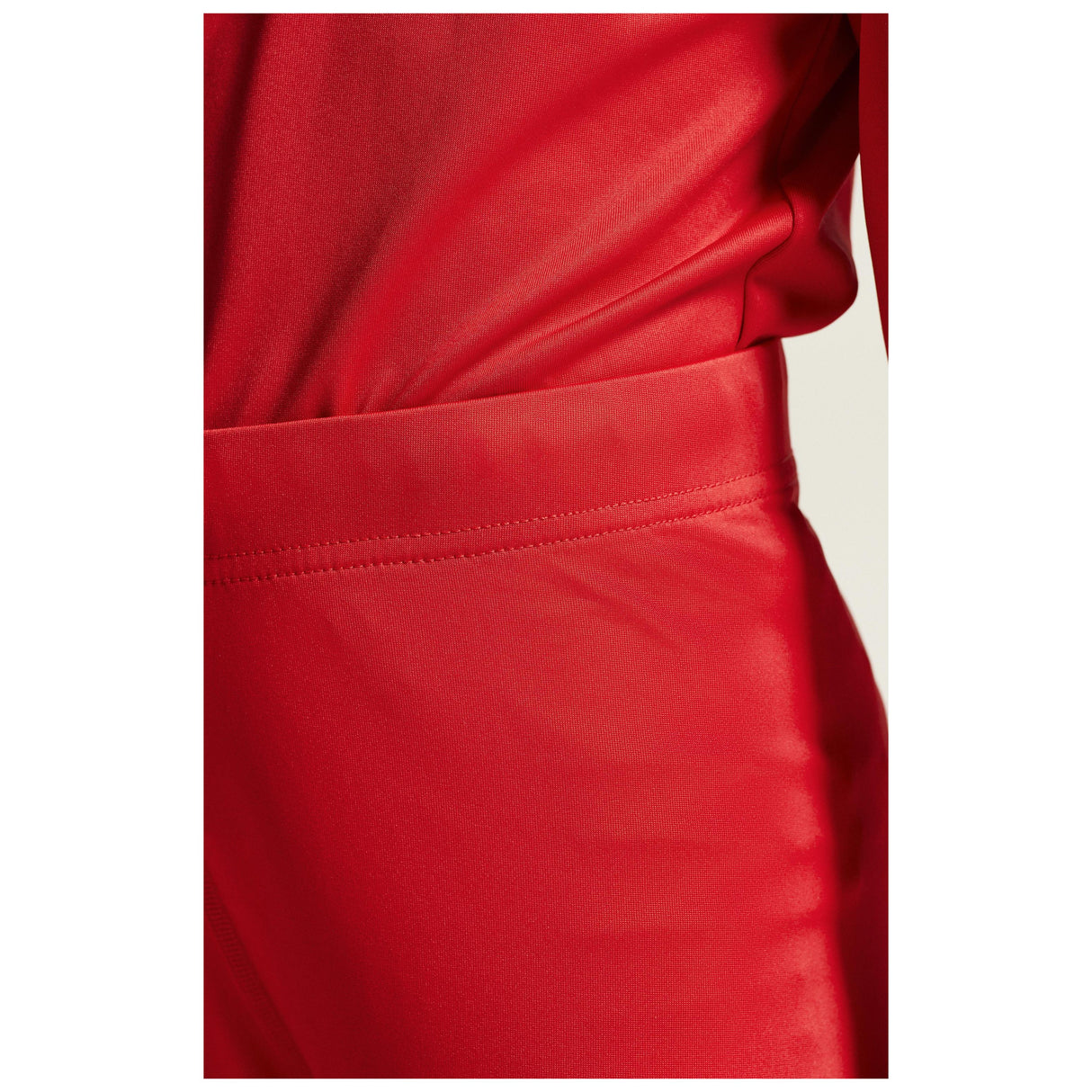 Adv Nordic Ski Club Tights Jr - Red/White - Closeup 7