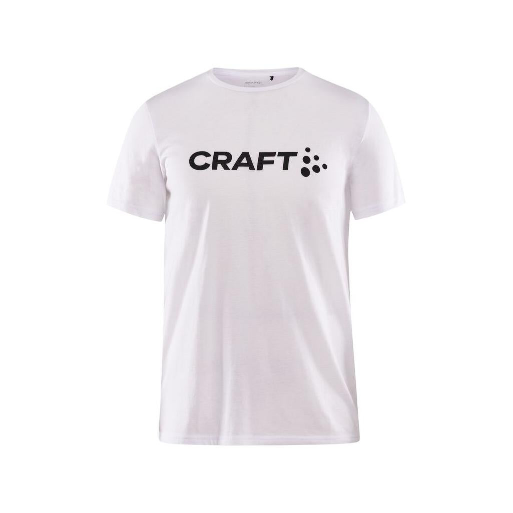 Community Logo Ss Tee Jr - White Melange - Front