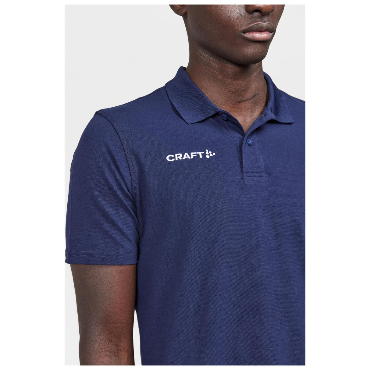 Progress 2.0 Polo M - Navy - Closeup 4