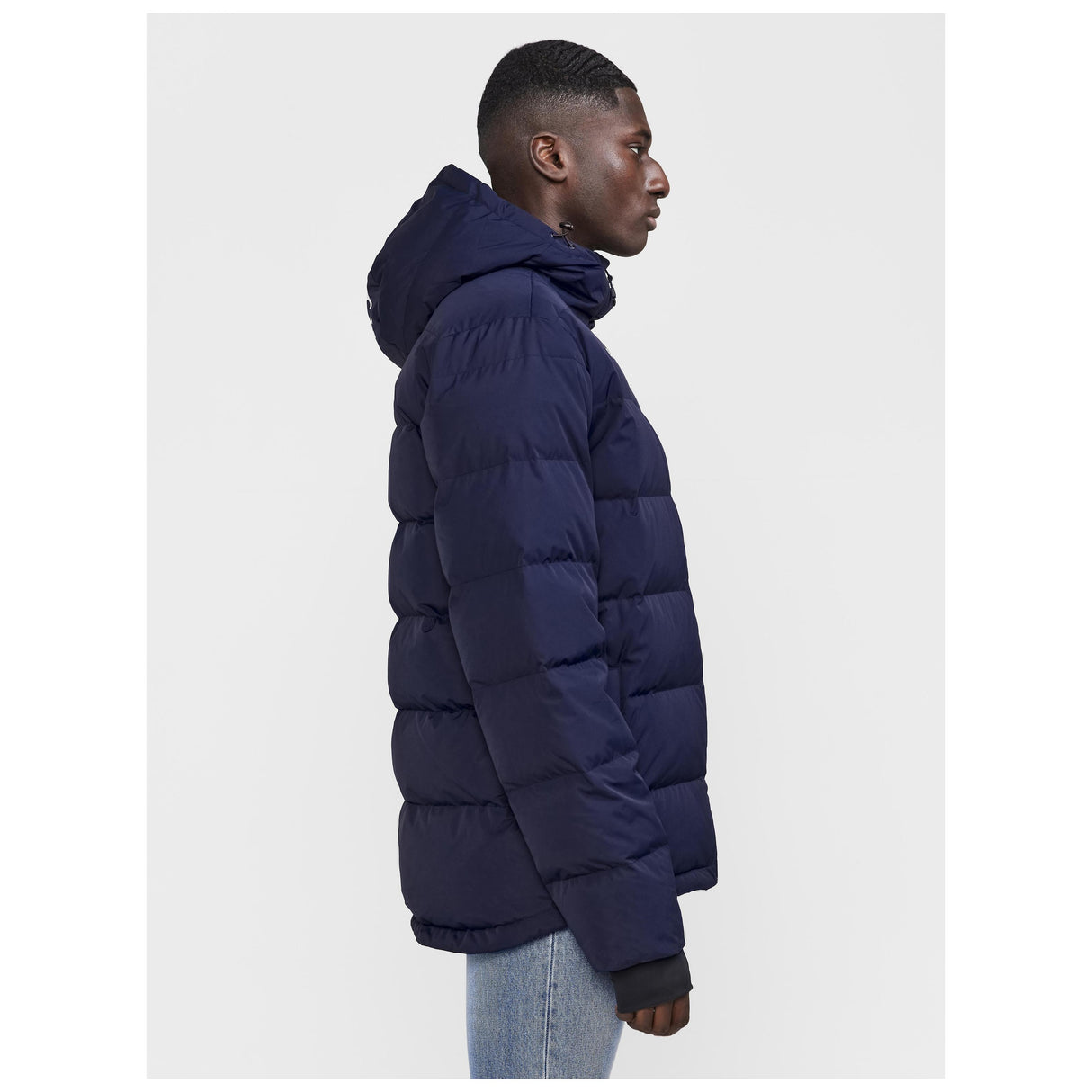 Evolve Down Jacket M - Navy - Closeup 2
