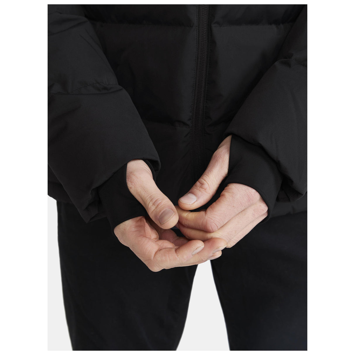 Evolve Down Jacket M - Black - Closeup 6