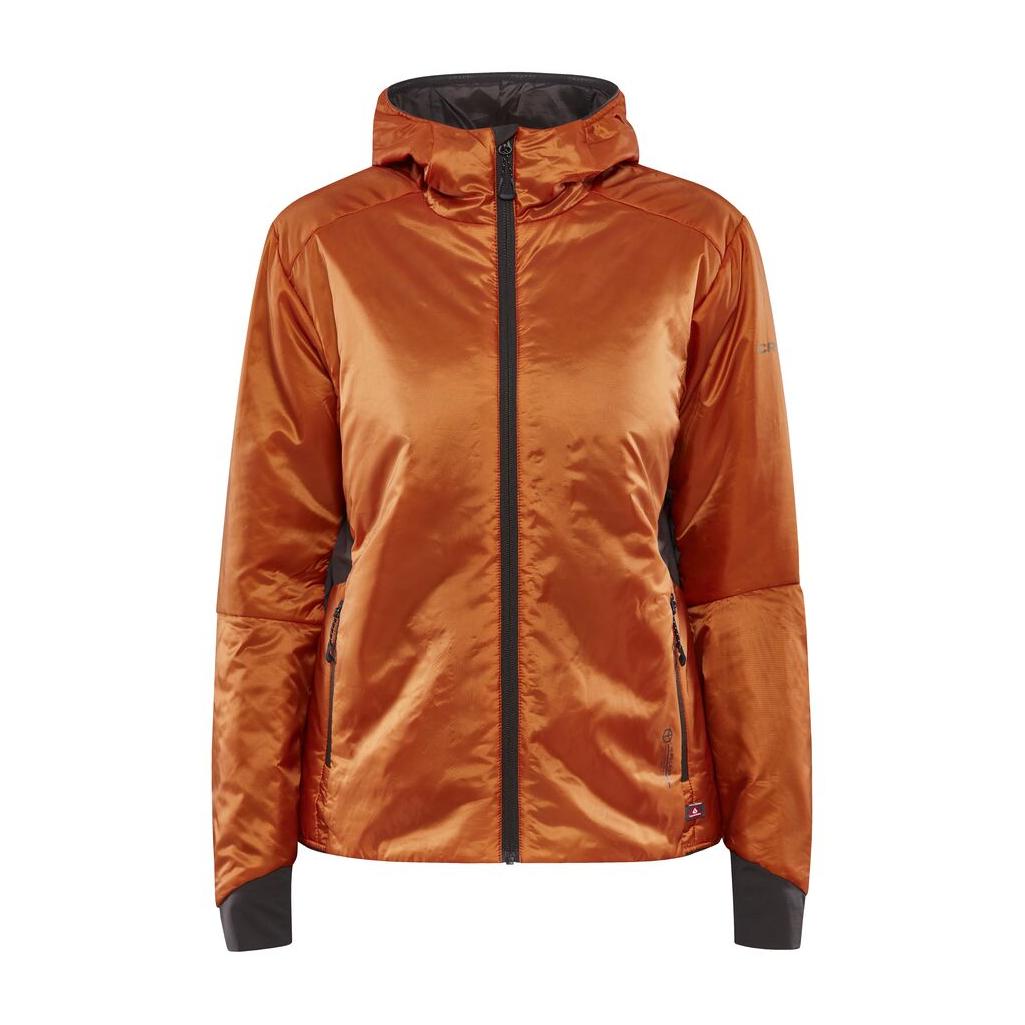 Adv Explore Lightweight Jacket W - Orange - Front