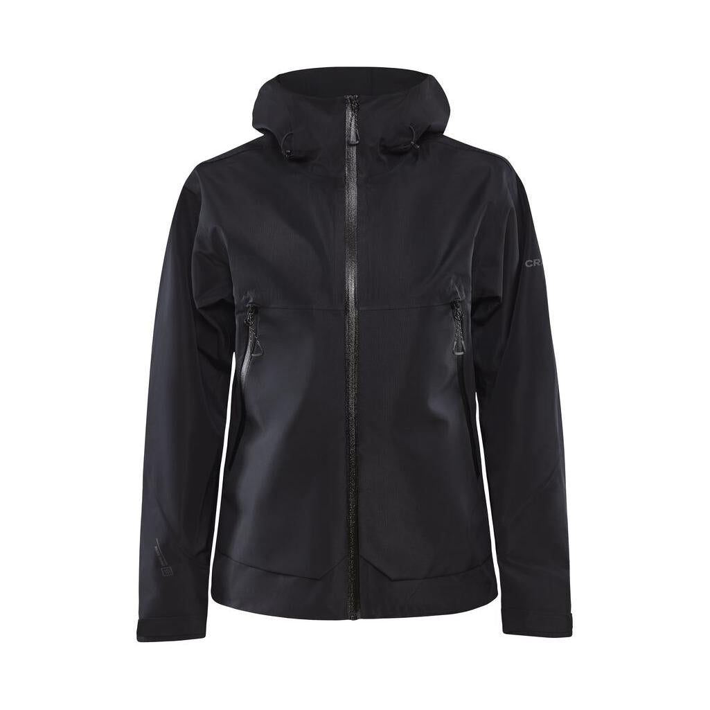 Adv Explore Shell Jacket W - Black - Front