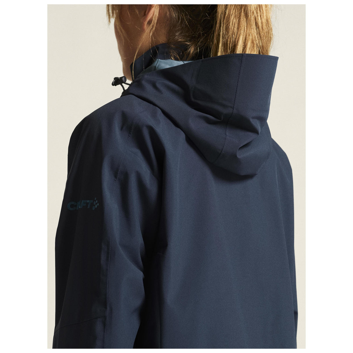 Core Explore Shell Jacket W - Dark Blue - Closeup 5