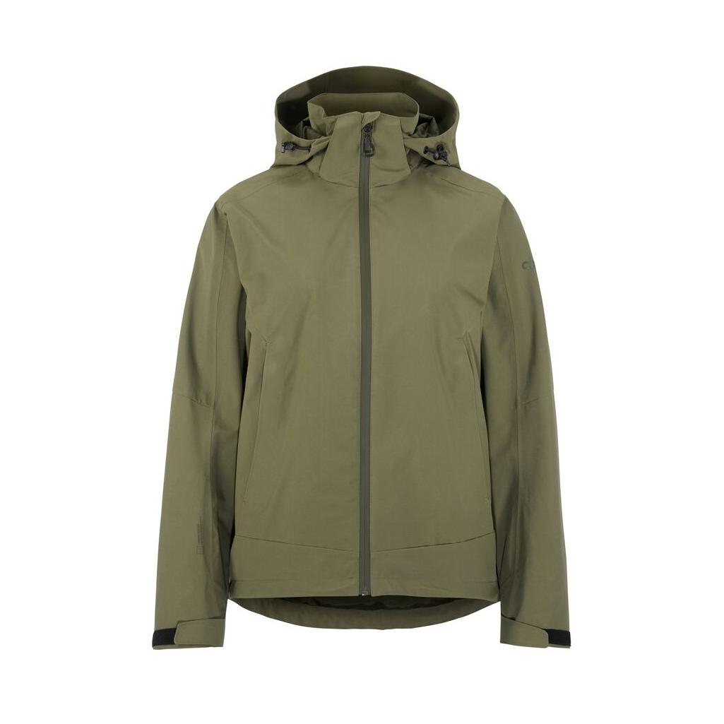 Core Explore Shell Jacket W - Dark Green - Front