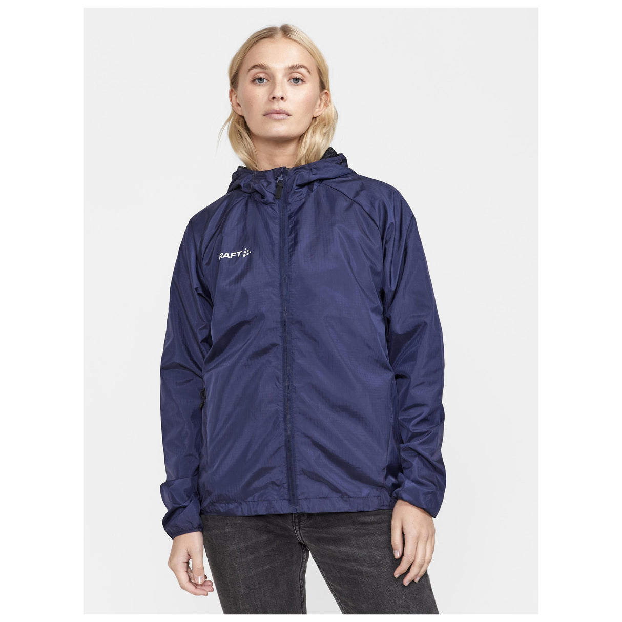 Squad Go Jacket W - Navy - Closeup 1