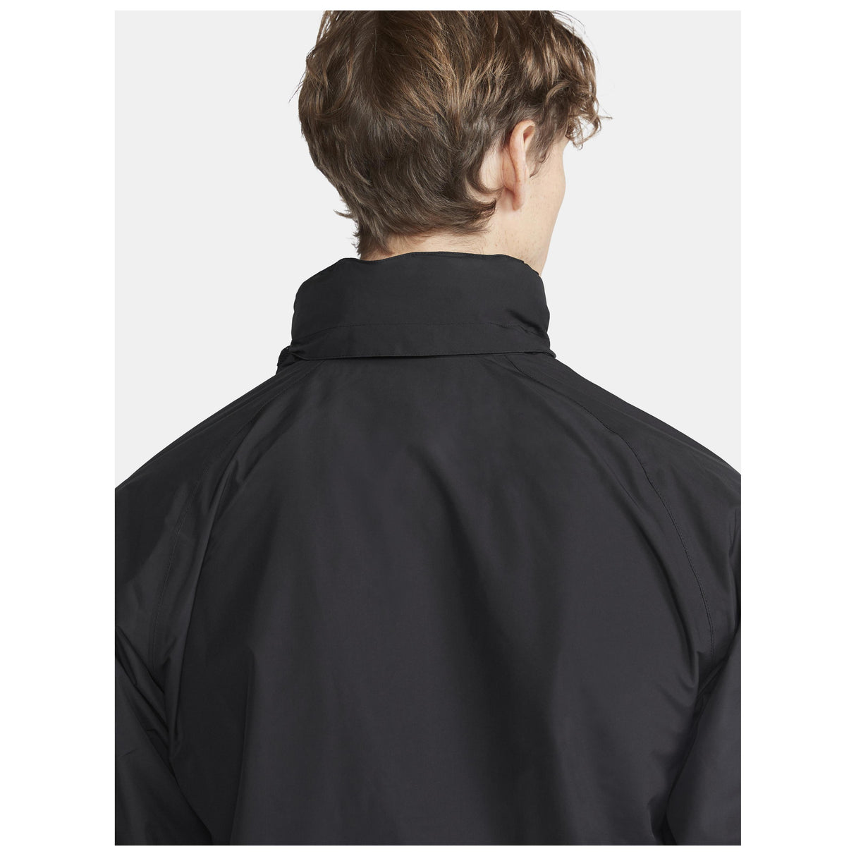 Evolve Rain Jacket M - Black - Closeup 7