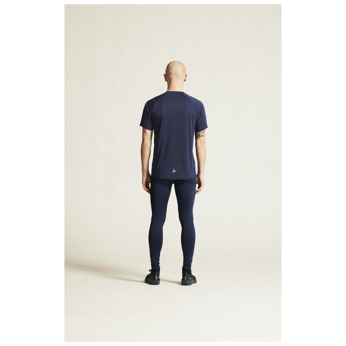 Rush 2.0 Ss Tee M - Navy - Closeup 2