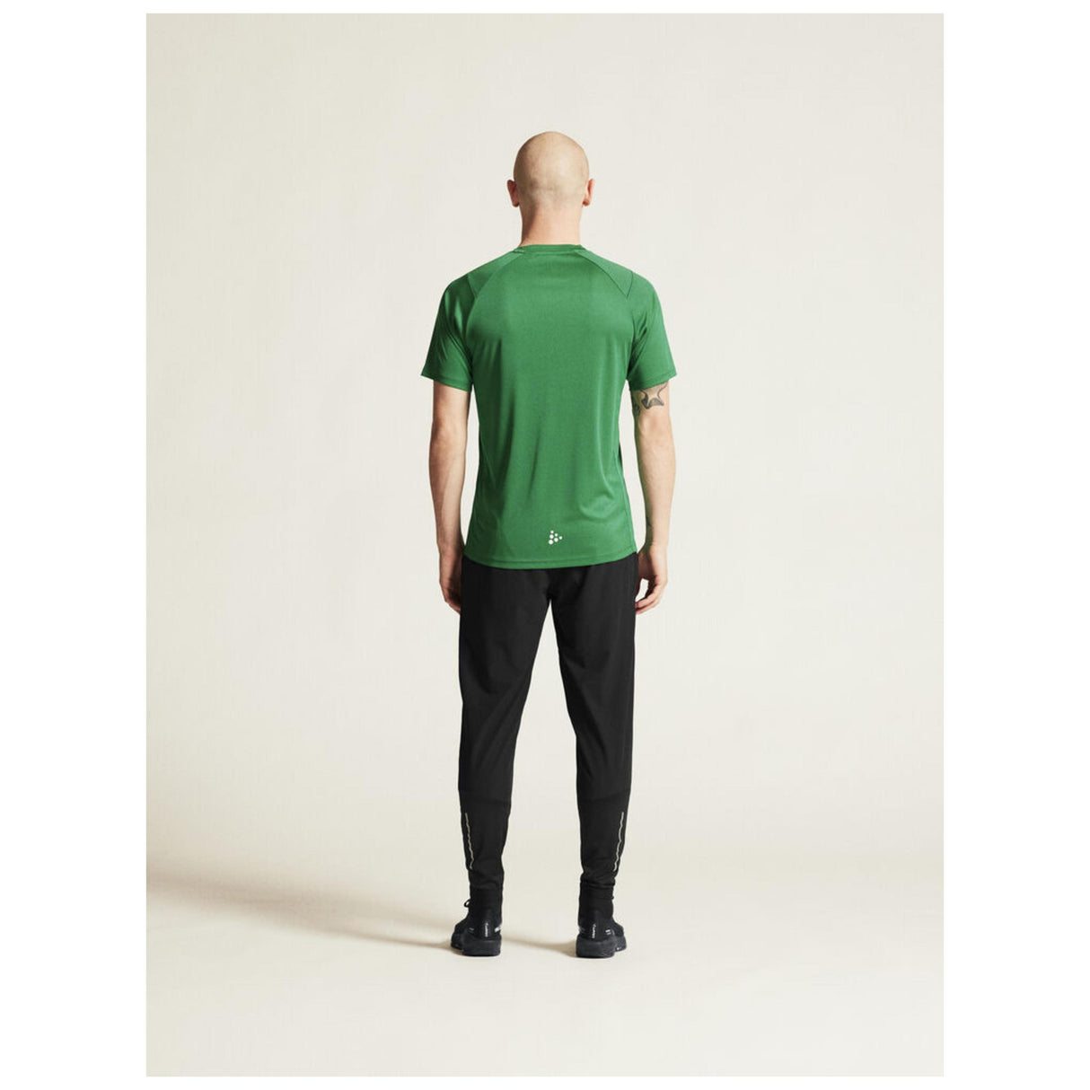 Rush 2.0 Ss Tee M - Green - Closeup 4