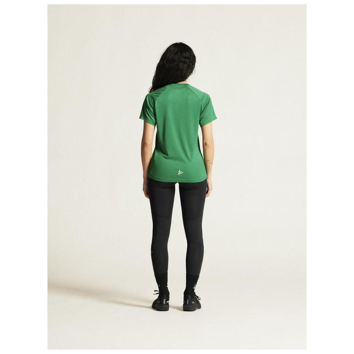 Rush 2.0 Ss Tee W - Green - Closeup 4