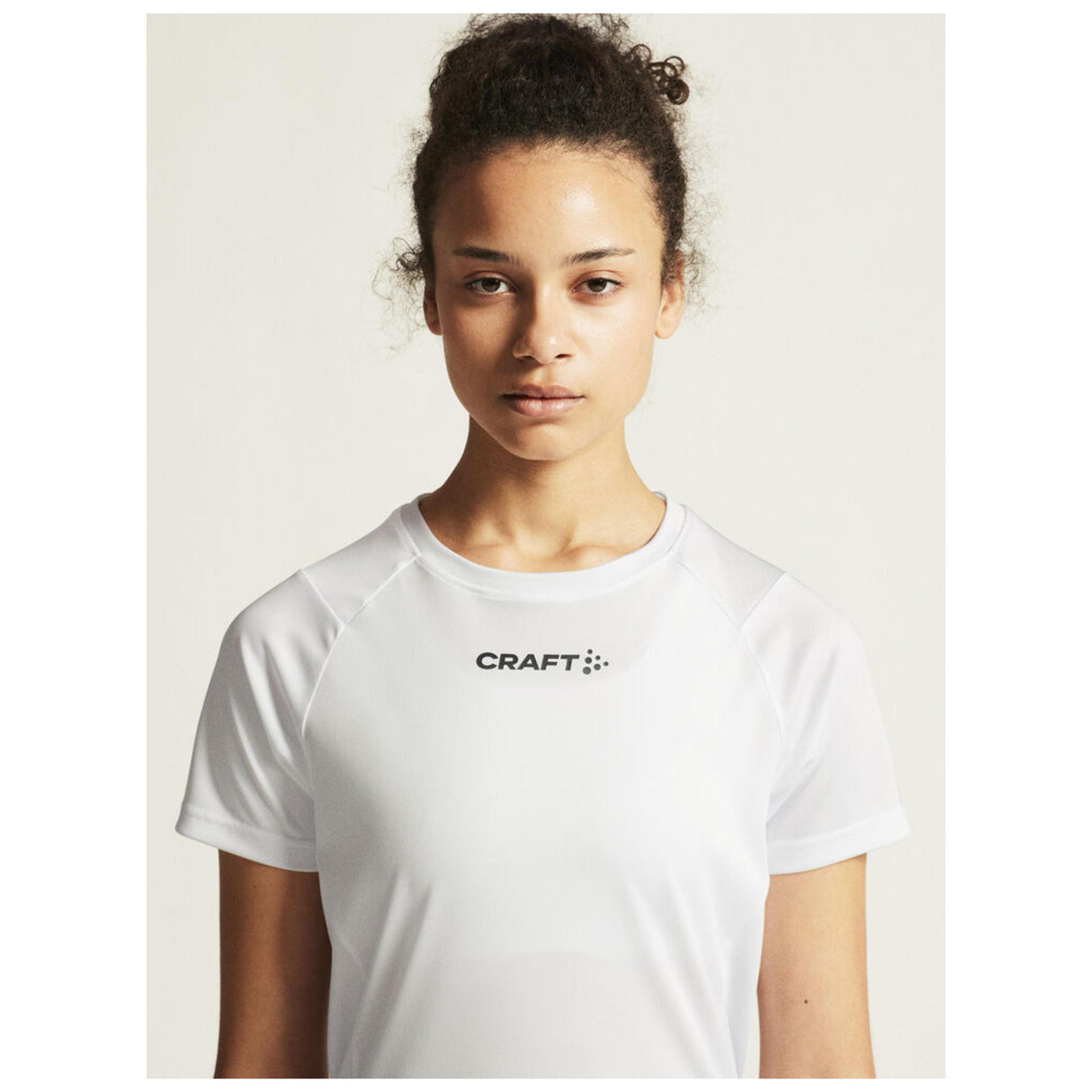 Rush 2.0 Ss Tee W - White - Closeup 6