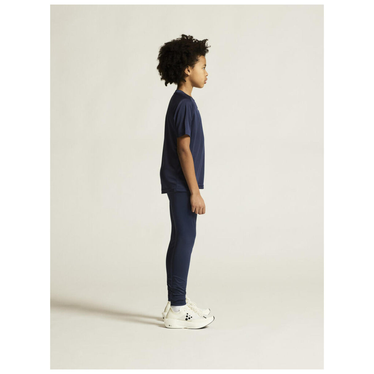 Rush 2.0 Ss Tee Jr - Navy - Closeup 2