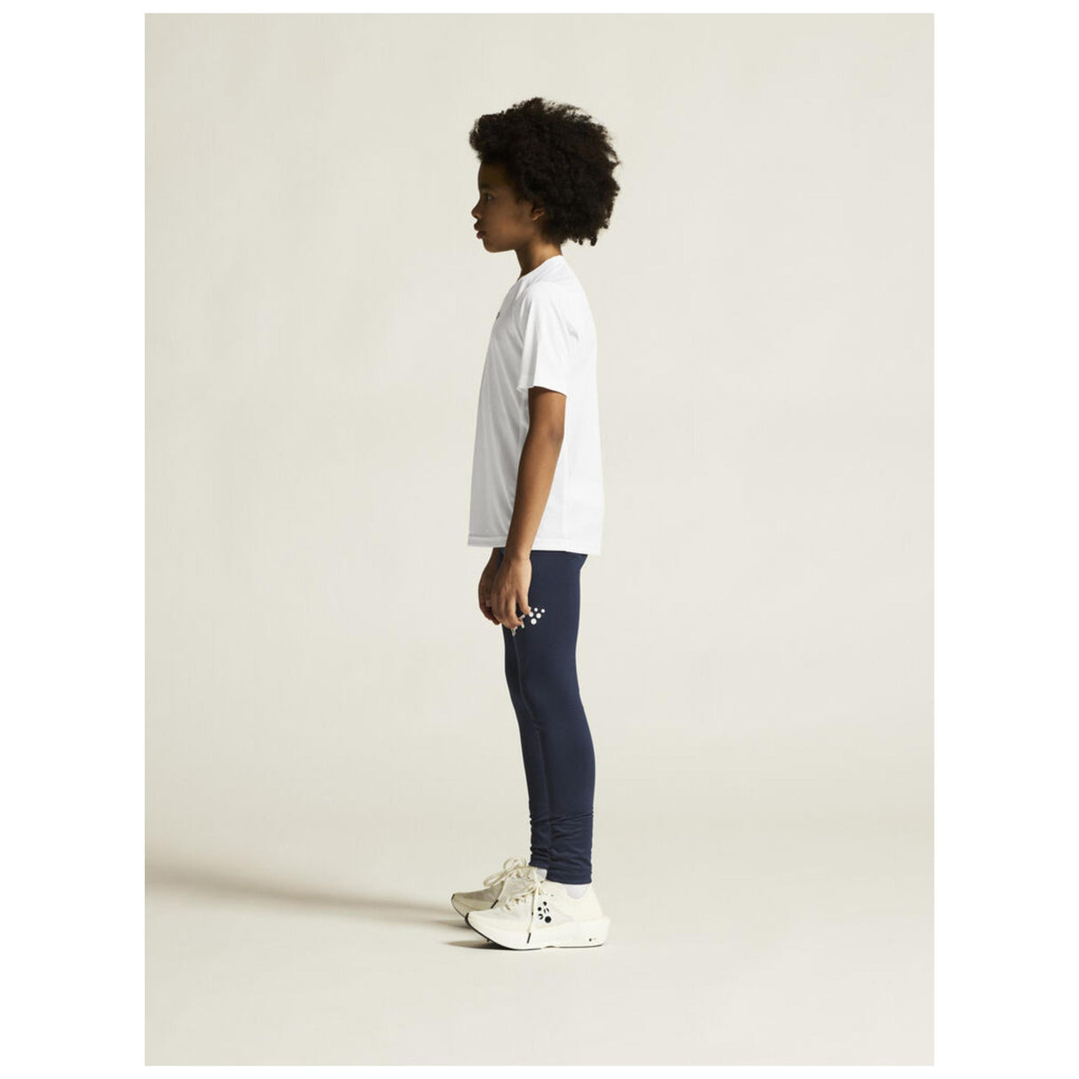 Rush 2.0 Ss Tee Jr - White - Closeup 2