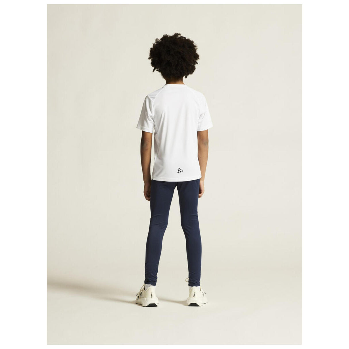 Rush 2.0 Ss Tee Jr - White - Closeup 4