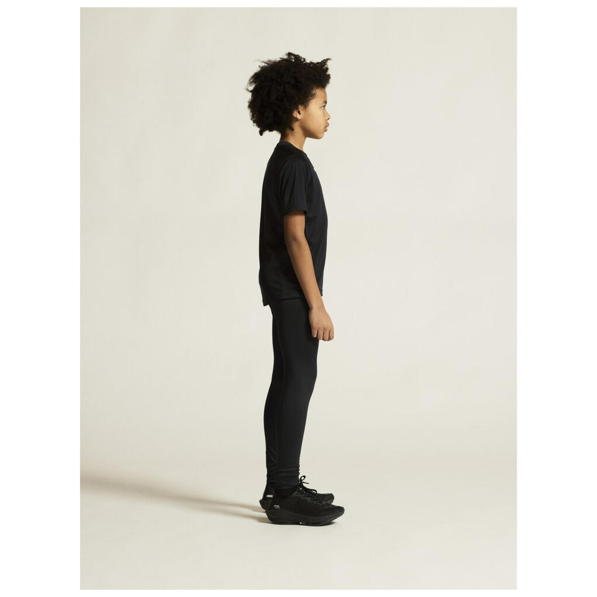 Rush 2.0 Ss Tee Jr - Black - Closeup 3