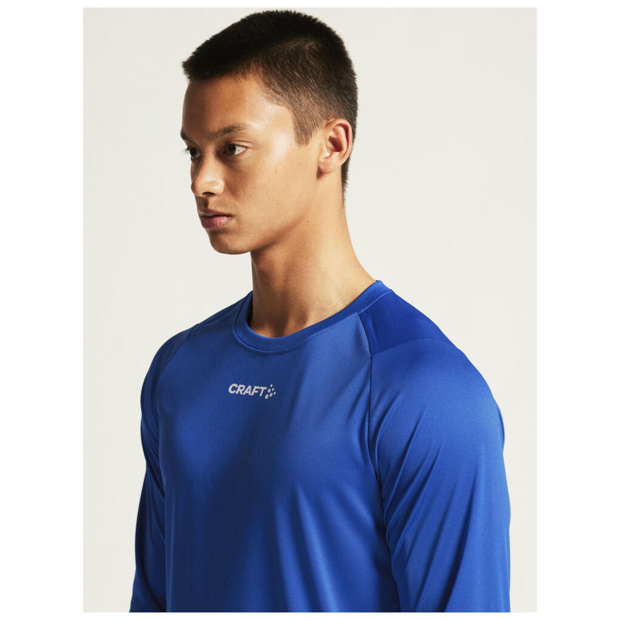 Rush 2.0 Ls Tee M - Cobalt - Closeup 6