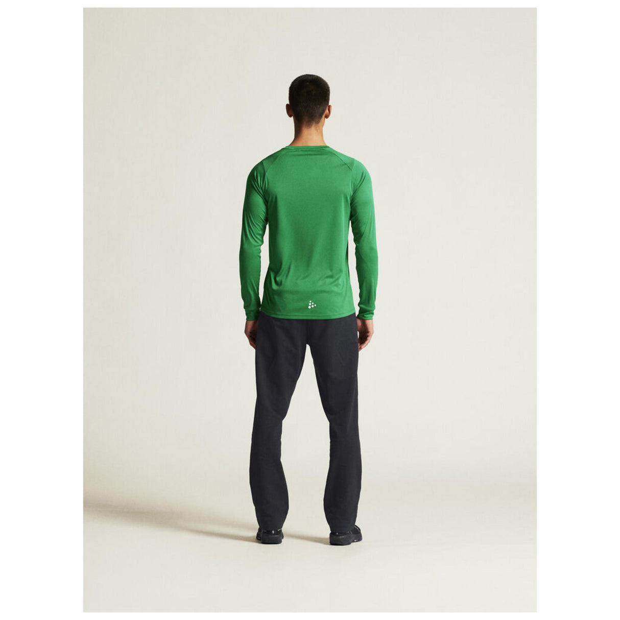 Rush 2.0 Ls Tee M - Green - Closeup 3