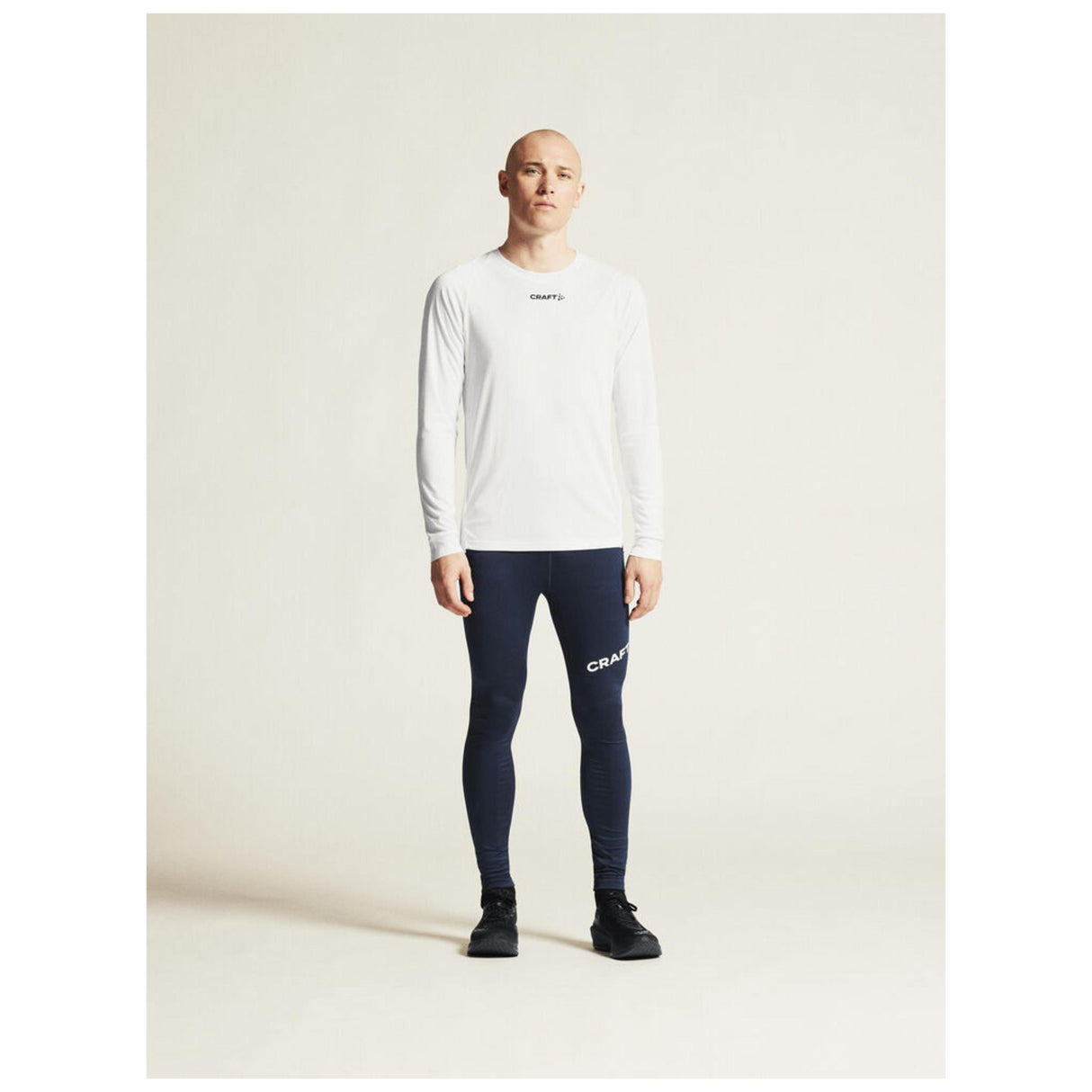 Rush 2.0 Ls Tee M - White - Closeup 1