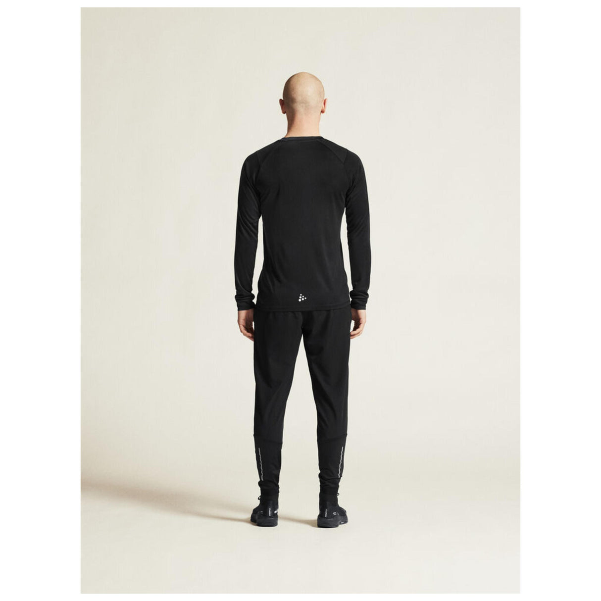 Rush 2.0 Ls Tee M - Black - Closeup 3