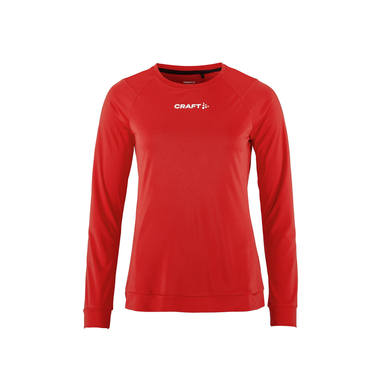 Rush 2.0 Ls Tee W - Red - Front