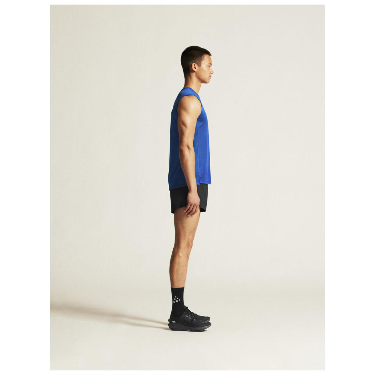 Rush 2.0 Singlet M - Cobalt - Closeup 2