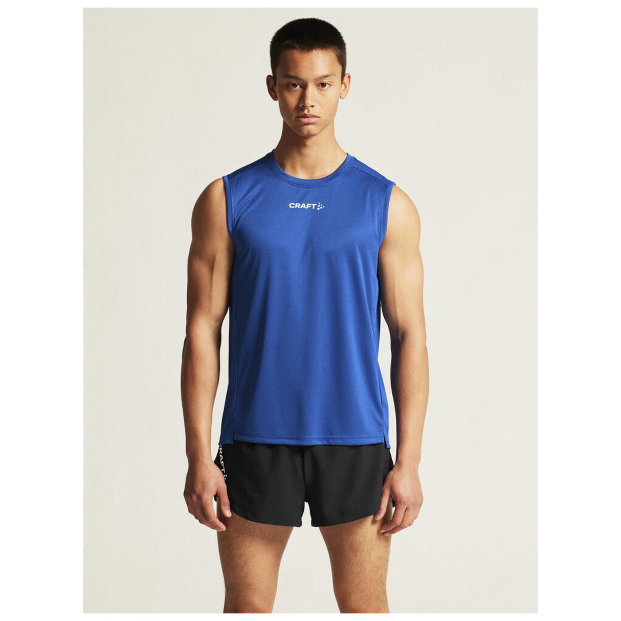 Rush 2.0 Singlet M - Cobalt - Closeup 5