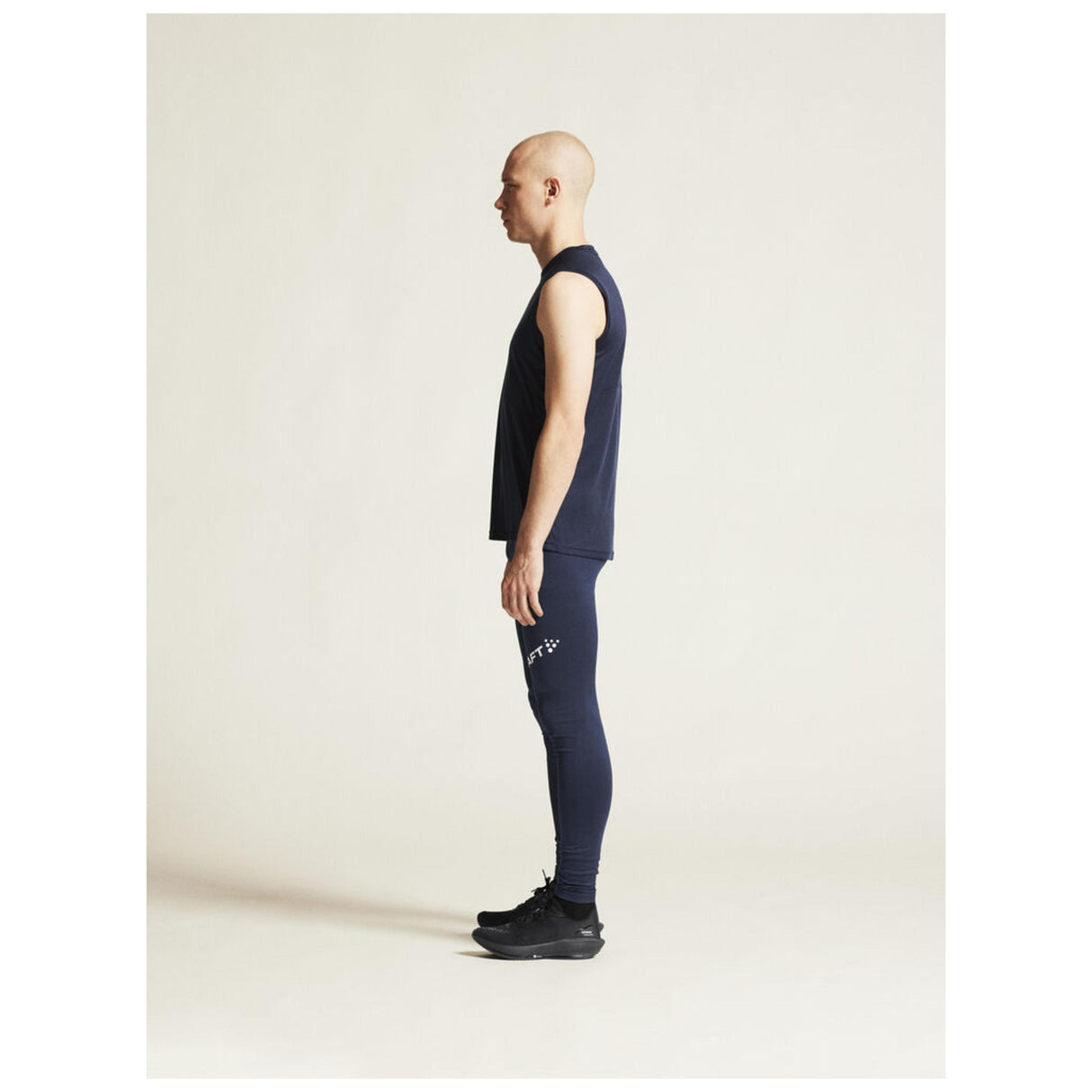 Rush 2.0 Singlet M - Navy - Closeup 3