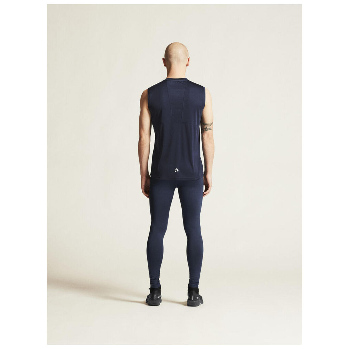 Rush 2.0 Singlet M - Navy - Closeup 4