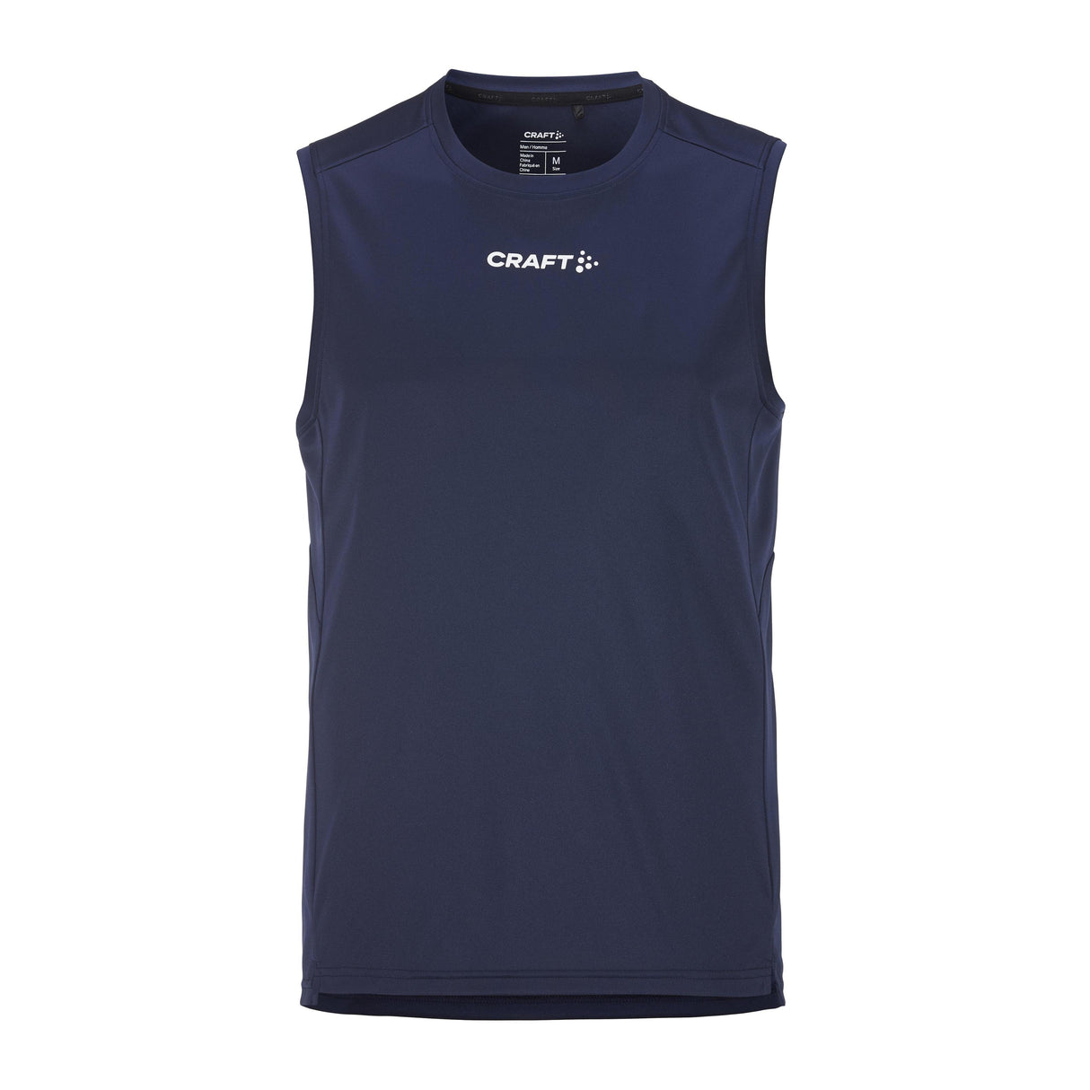 Rush 2.0 Singlet M - Navy - Front