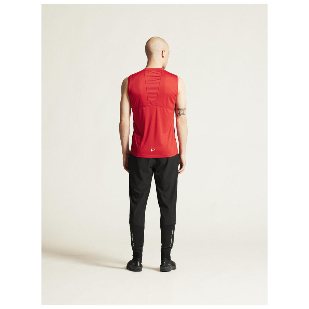 Rush 2.0 Singlet M - Red - Closeup 4